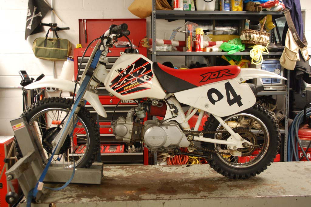 Honda xr70 carburetor adjustment #5