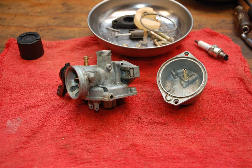 How to clean carburetor motorcycle honda #7